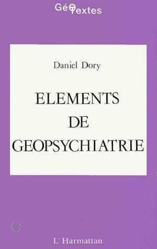 Eléments de géopsychiatrie 9782738411204