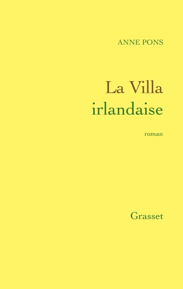 La Villa irlandaise 9782246358411