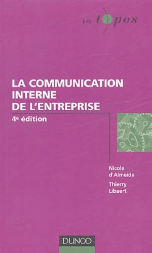 La communication interne de l'entreprise 9782100484669