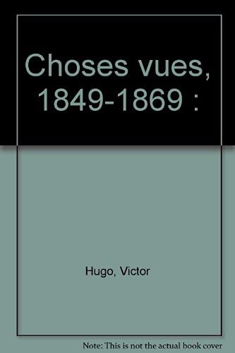 Souvenirs, journaux, cahiers (1849-1869) 9782070360918