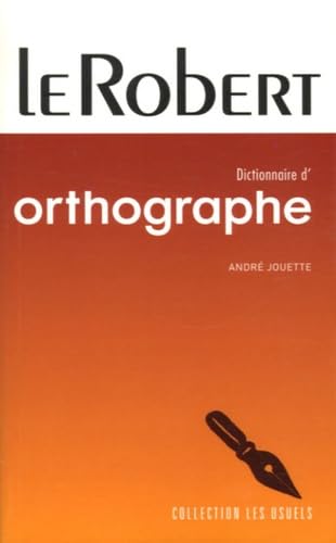 Dictionnaire d'orthographe 9782849022627