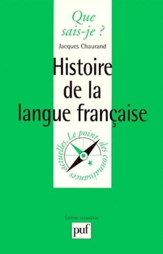 Histoire de la langue française 9782130456353