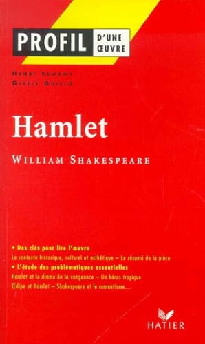 Profil d'une oeuvre : Hamlet (1600), Shakespeare 9782218737671