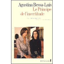 Le Principe de l'incertitude 9782864244387