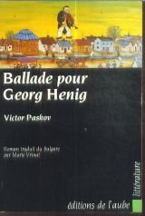Ballade pour Georg Henig 9782876780217