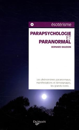 Parapsychologie et paranormal 9782732844626