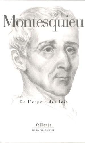 DE L'ESPRIT DES LOIS 9782081218116