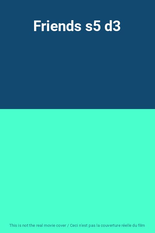 Friends s5 d3 7321950173990
