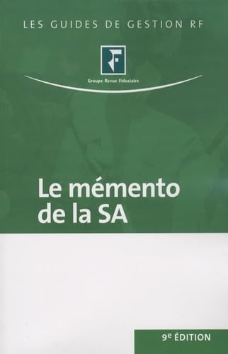 Le mémento de la SA 9782757902318