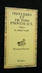 Proverbes et dictons provençaux [Board book] [Jan 01, 1983] Vovelle Michel 