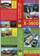 DVD : Les BB-63000 & X-3800 (lot de 2 DVD) 
