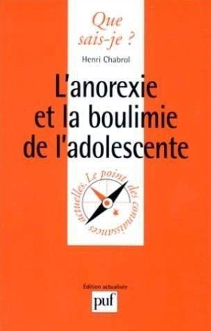 Anorexie & boulimie de l'adolescente 9782130439226
