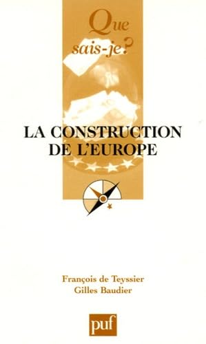 La construction de l'Europe 9782130552628