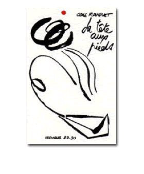 de la tete aux pieds [Broché] by odile rouquet 