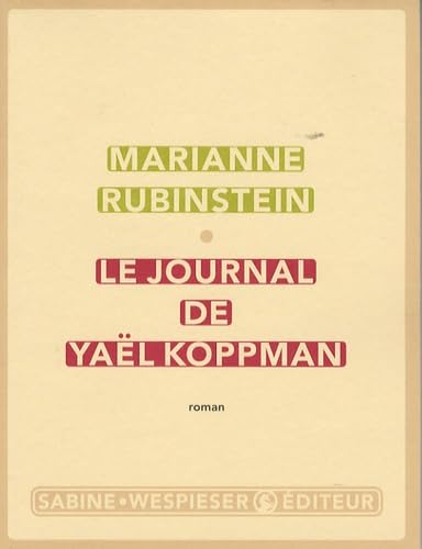 Le journal de Yaël Koppman 9782848050553