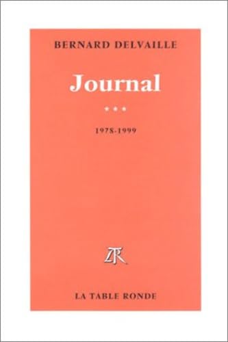 Journal, tome 3 : 1978-1999 9782710325420