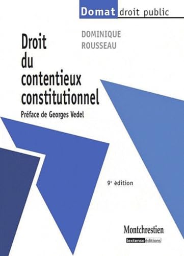 Droit du contentieux constitutionnel 9782707616760