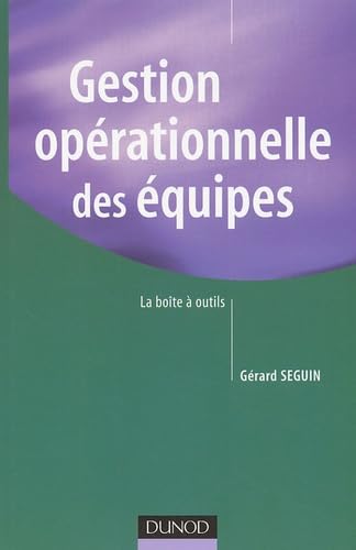 Gestion opérationnelle des équipes 9782100488438