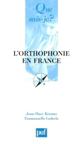 L'orthophonie en France 9782130553199