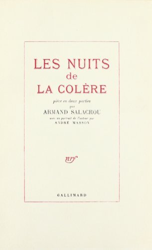Les Nuits de la colère by A. Salacrou (1947-04-10) 