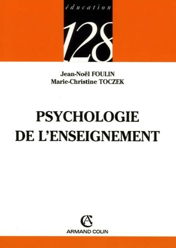 Psychologie de l'enseignement 9782200341725