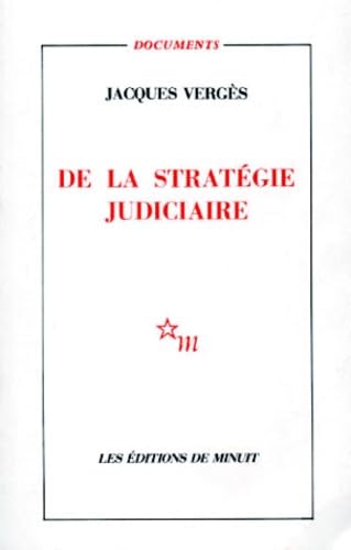 De la stratégie judiciaire 9782707305459