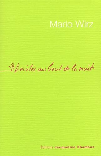 ETREINTES AU BOUT DE LA NUIT 9782877112420