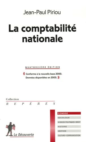 La comptabilité nationale 9782707148391