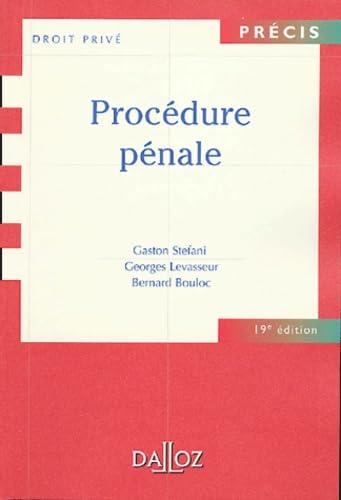 Procédure pénale 9782247054985