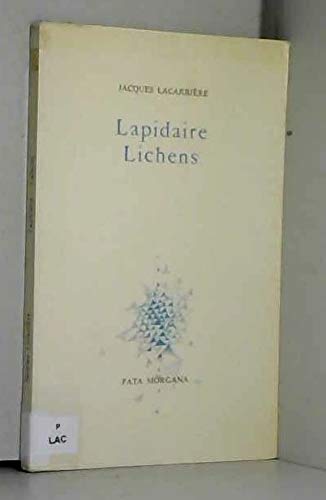 Lapidaire Lichens 