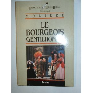 MOLIERE/ULB BOURG.GENTIL (Ancienne Edition) 9782040160470