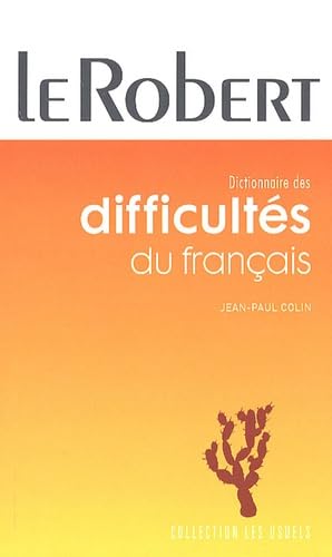 Dictionnaire des difficultés du français 9782849022672