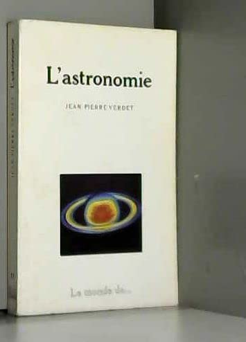 L'Astronomie 9782866761837