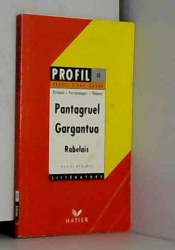 RABELAIS- PANTAGRUEL GARGANTUA 9782218050503