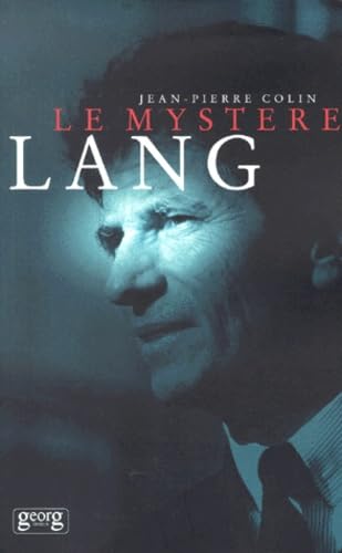 Le mystere lang 9782825707197