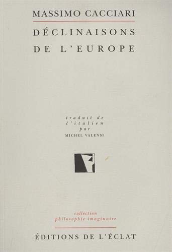 Déclinaisons de l'Europe 9782841620036