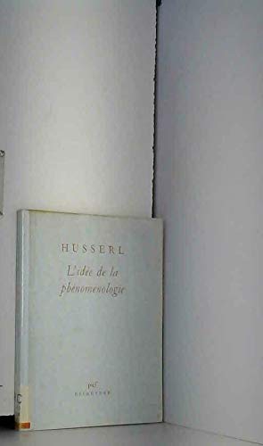 Idee de la phenomenologie (l') 9782130357926
