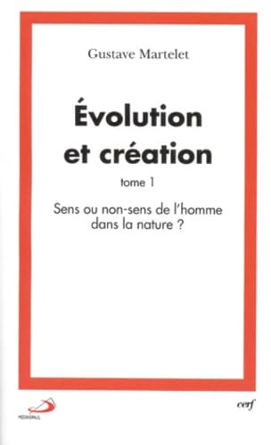 ÉVOLUTION ET CRÉATION, 1 9782204058773