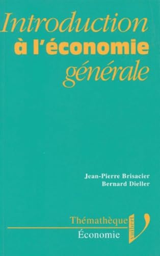 Introduction à l'économie générale 9782711784684