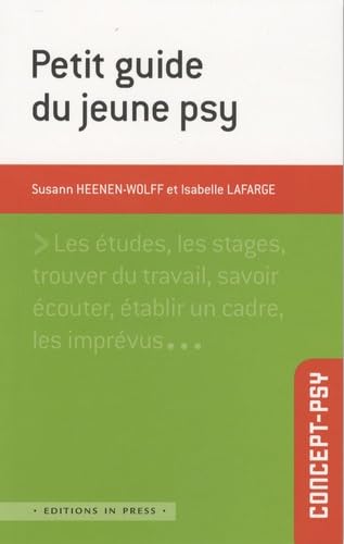 Petit guide du jeune psy 9782848351421
