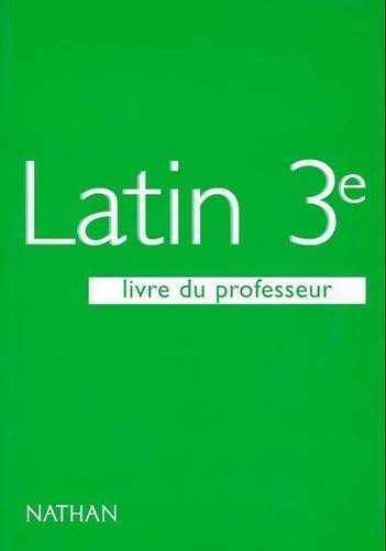 Gaillard Latin, 3e. Livre du professeur, programme 1998 9782091712093