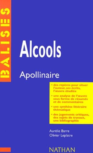 Alcools, Apollinaire 9782091825472