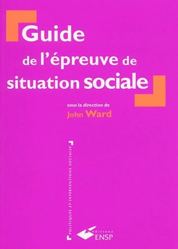 Guide de l'épreuve de situation sociale 9782859528072