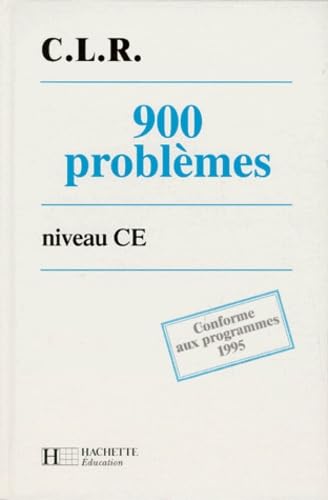 900 problèmes, CE 9782011160317