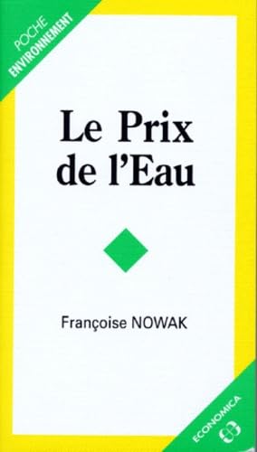 Le prix de l'eau 9782717829792