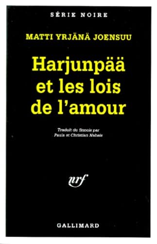 Harjunpää et les lois de l'amour 9782070498734