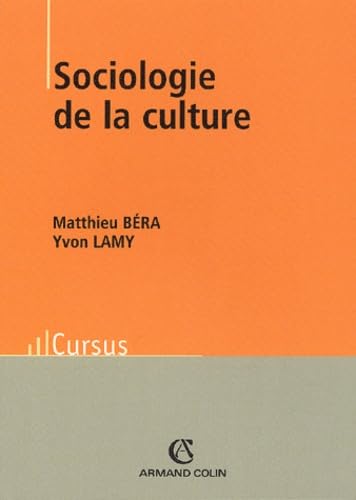 Sociologie De La Culture 9782200261740