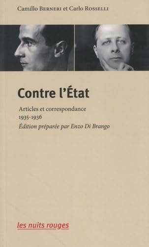 Contre l'Etat: Articles et correspondance (1935-1936) 9782487411012