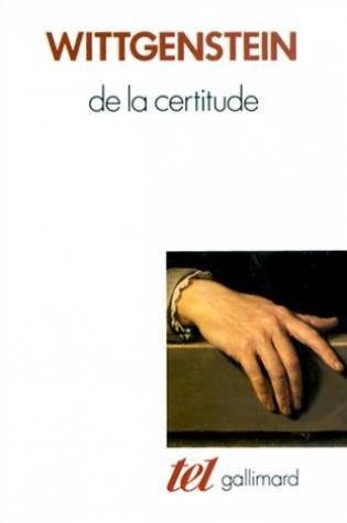 De la certitude 9782070711055