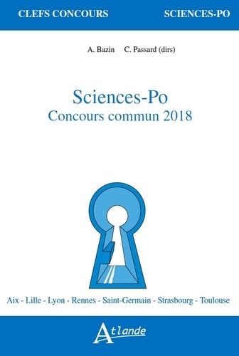 Sciences-po, concours commun 2018 - La ville, radicalités 9782350304854